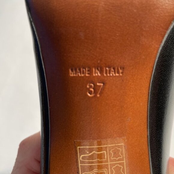 Christian Dior Black Leather Shoes - Picture 4 of 8